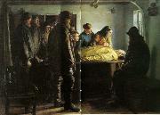 Michael Ancher den druknede Sweden oil painting artist